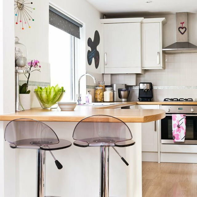 Барная стойка для маленькой кухни — 50 лучших идей