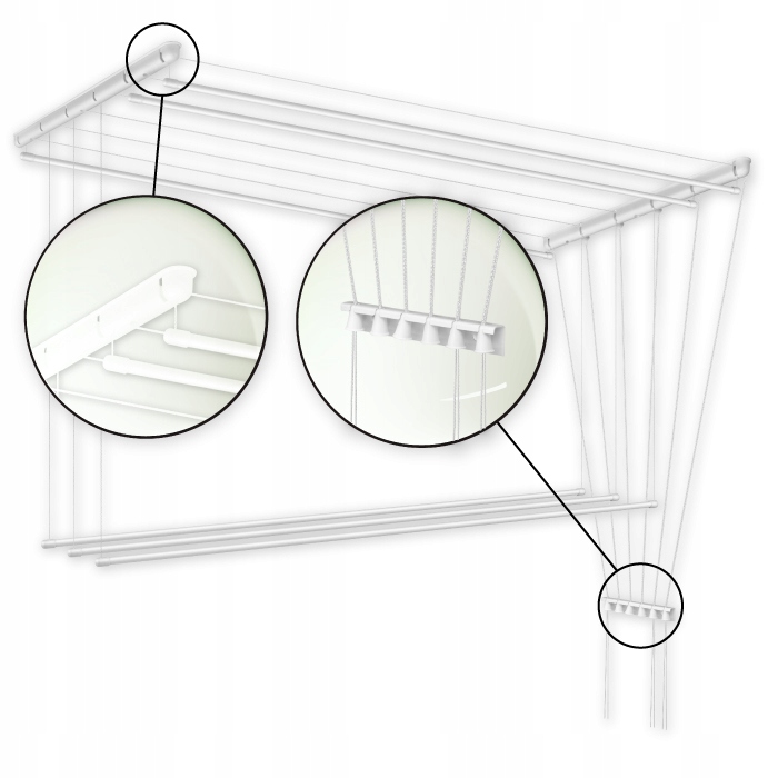 Инструкция по установке потолочной сушилки для белья «лиана»