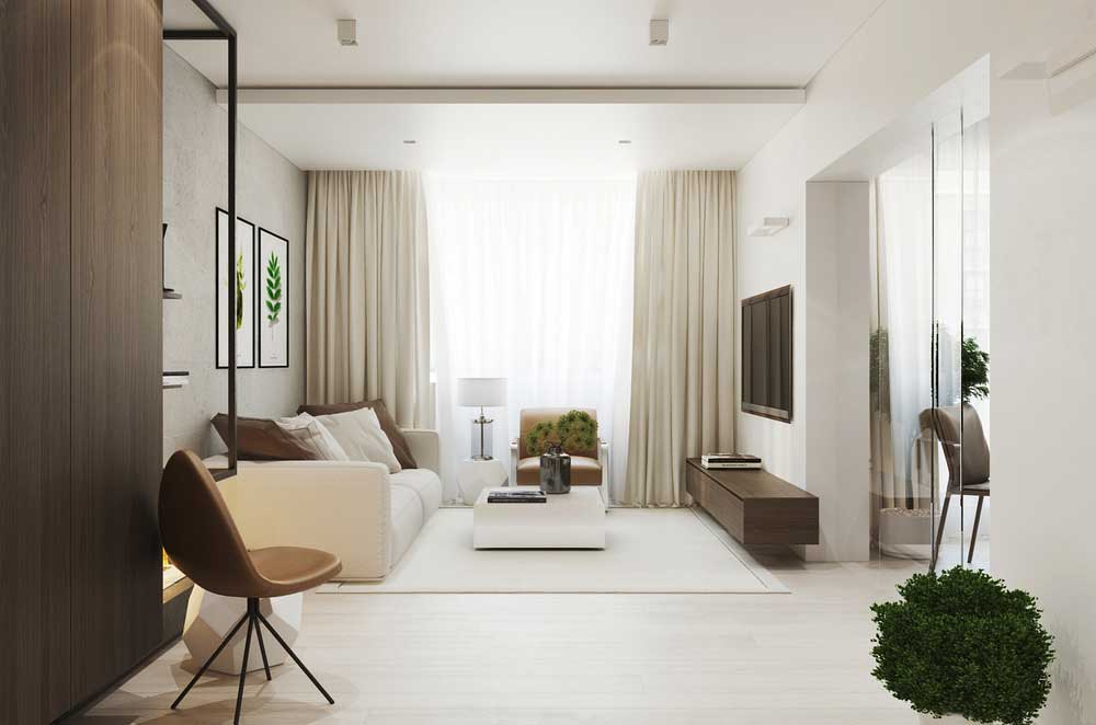 Квартира 46–47 кв. м: планировка 2 комнатной, дизайн, особенности ремонта, схемы, фото современных проектов