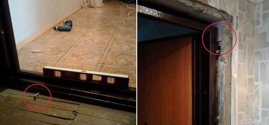 Перекосило железную дверь в деревянном доме. как устранить перекос металлической двери