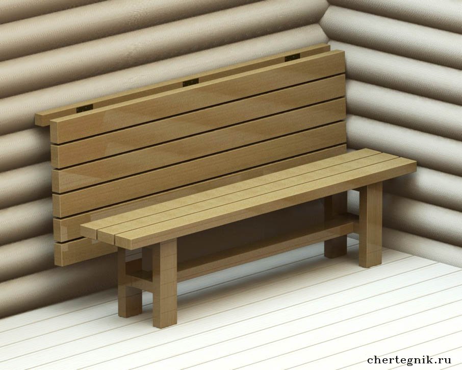 Как выбрать подходящую скамейку для бани из дерева? полное описание видов деревянных скамеек