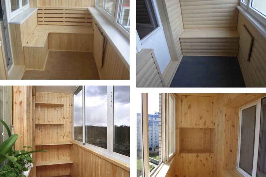 Как обшить балкон своими руками: 6 вариантов обшивки с фото и видео