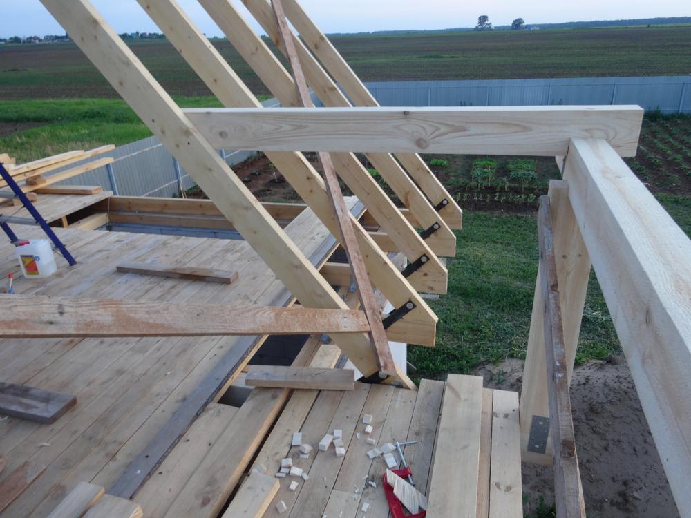 Как построить крышу бани — пошаговая инструкция по возведению