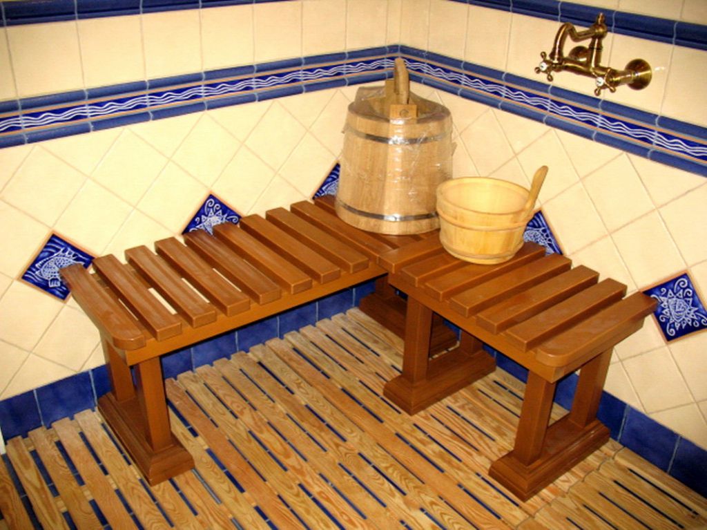 Скамейка для бани своими руками - инструкция по изготовлению (+фото)