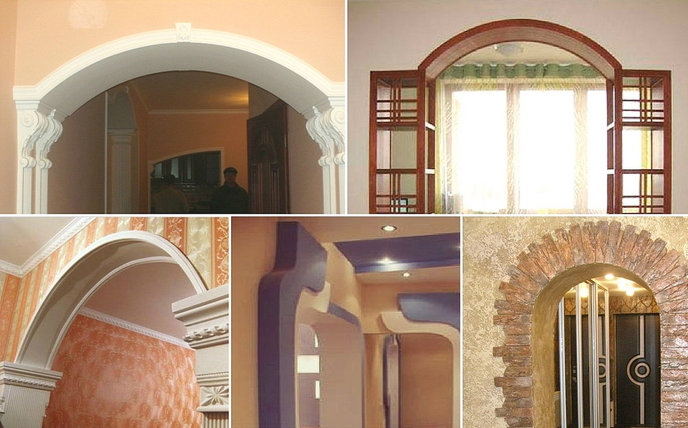Отделка декоративным камнем арок в квартире, доме: как своими руками обложить внутренние межкомнатные или дверные арочные проемы, например, на кухне и варианты, фото