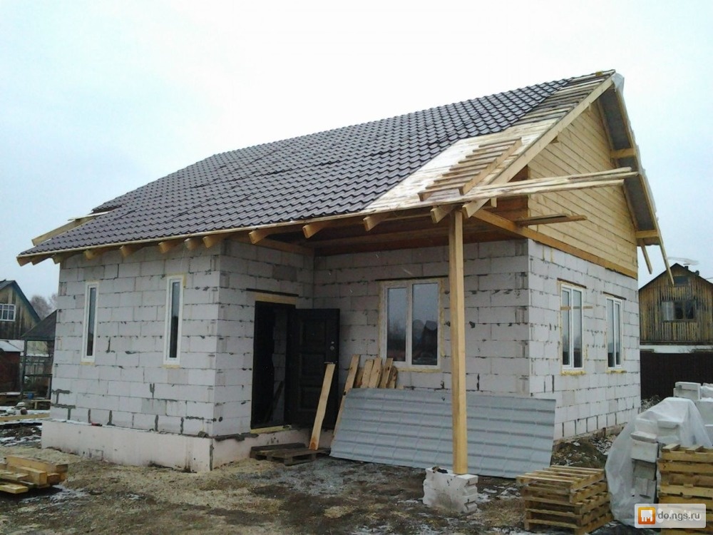 Строительство домов из сибита в новосибирске от 20000 рублей