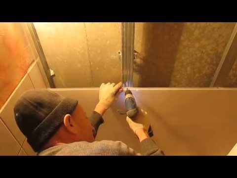 Как крепить панели пвх к стене в ванной  21 фото с примерами - все про гипсокартон