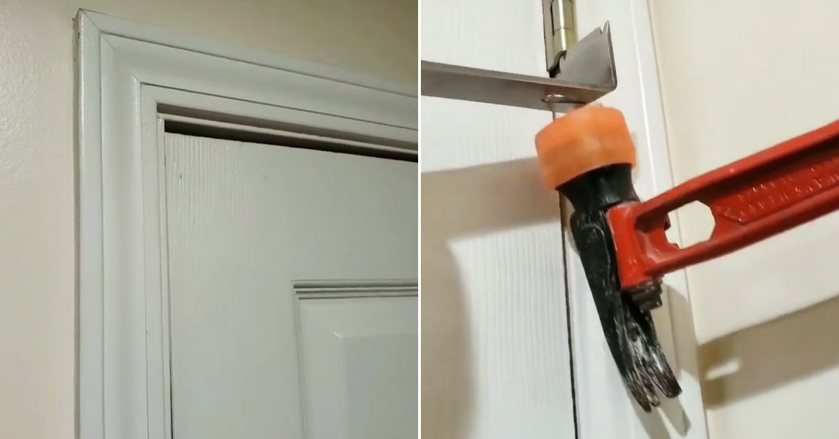 Как поправить перекосившуюся дверь?