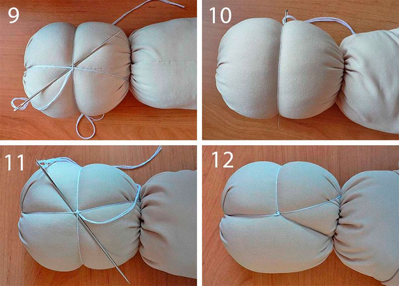 Как сшить декоративную подушку "пончик" своими руками. фото пошаговая инструкция. мастер-класс
